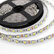 светодиодная лента 60 LED 5050  W  14 Lm/LED  IP33 белый IP33  3chip