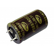 конденсатор LSW 680mFх200v (22х45) 85С  Mini Snap-in 