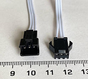 Разъем 3pin SM-3 с проводом на шлейфе