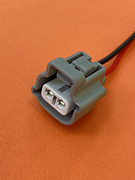 Разъем с проводом 2pin габаритных огней, боковых указателей поворота Toyota аналог Toyota 6189-0175