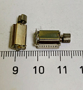 Микро мотор QV6 3В 6.5х10 вал 8мм 