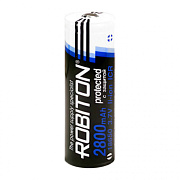 аккумулятор 18650 3,7V 2,8А ROBITON с защитой