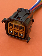 Разъем с проводом 6pin разъем фары старые модели Hyundai, KIA аналог KUM HP066-06021