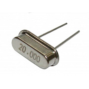 Резонатор кварцевый 20.0 MHz   hc-49us