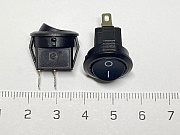 Переключатель SMRS круглый черный