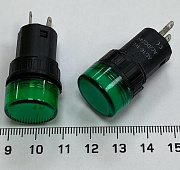 лампа индикаторная AD16-16 зеленая 24V