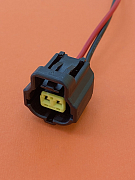 Разъем с проводом 2pin  датчика температуры Volkswagen, Toyota  аналог AMP 178392-6