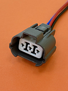 Разъем с проводом 3pin автоматического корректора фар Nissan, Toyota аналог Sumitomo 6189-0130