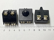 Выключатель Е115 (SC-P2 220V Ф черный (газонокосилка, болгарка...)