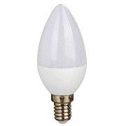 Лампа светодиодная E14 6,5W "Космос" Свеча холодный цвет
