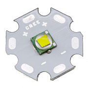 светодиод 10W CREE XML-L2 на звезде 3500K 3-3.6v 3A