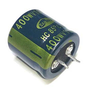 конденсатор HC 100mFх400v (22х30) 85C