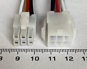 Разъем на 6pin TD6x1,5 (5559-5557-6Р) клемма 1,5мм c проводом 0,50мм²