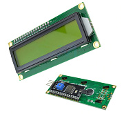 индикатор 1602 + I2C адаптер