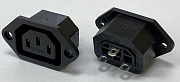 AC-022 гнездо на корпус 10A 250V