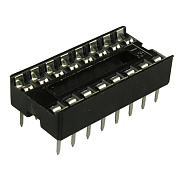 Панель для микросхемы, шаг 2.54мм SCS- 16