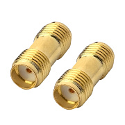 переходник SMA- 2 (SMA RP-мама - SMA RP-мама)
