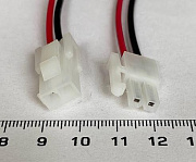 Разъем на 2pin TD2x1,5 (5559-5557-2Р) клемма 1,5мм c проводом 0,50мм²