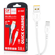 Кабель GFPower F08T USB (m)-Type-C (m) 1.0м 3.6A ПВХ белый