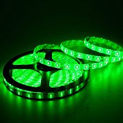 светодиодная лента 60 LED 5050 G   IP65 зеленый IP65  3chip