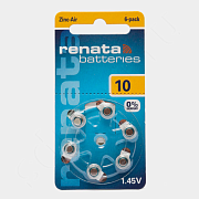 батарейка ZA10 Renata