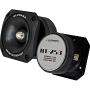 Динамик HT-253 ВЧ, 8 Ом, RMS/MAX 20/ 40 Вт, 2-20кГц,106дБ, рек.част.среза 8кГц, титан