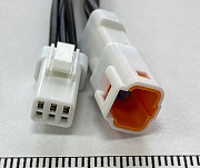 Разъем мини герметичный 3pin с проводом 0,3 мм2 JST 03T/R-JWPF-VSLE-S