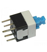 Кнопка миниатюрная PS-800-L с фиксацией