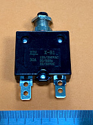 Автоматический выключатель 30А 250V X-B1
