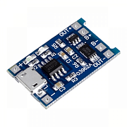 Модуль ЗУ для литиевых АКБ TP4056 mini USB