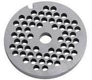 Решетка мясорубки средняя KW696897un (MG470...MG520) D=61.8mm, отв. d=9mm, h=5.5mm, MM056W, KW714430