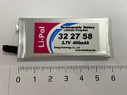 аккумулятор LP322758 3.7V 400mA