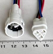 Разъем герметичный DJ7032Y-2.2 с проводом 0,5мм² 3pin