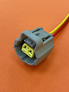 Разъем с проводом 2pin датчика температуры Toyota, Nissan, Hyundai, Volkswagen аналог AMP 178392-6