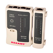 тестер кабеля RJ-45+RJ11 (HT-C004) (TL-468) REXANT  12-1006