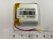 Аккумулятор Li-pol 6,0*30*30 3,7v 500mAh (063030)
