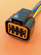 Разъем с проводом 8pin разъем фары Hyundai, KIA Rio аналог KUM PB625-08027