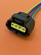 Разъем с проводом 4pin датчика дроссельной заслонки Toyota аналог AMP 178399-2 184046-1