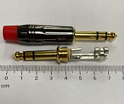 Штекер Джек 6,3 стерео color