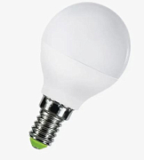 Лампа светодиодная Космос E14 10.5W 4500K 220V шарик холодный свет