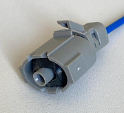 Разъем герметичный 1pin АХ-433 (датчика детонации, температуры, давления масла ) с проводом 0.75мм²