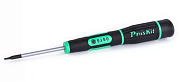 SD-081-T5 Pro'sKit Отвертка ручная прецизионная Torx (звезда) T5