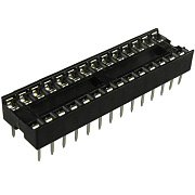 Панель для микросхемы, шаг 2.54мм SCS- 28