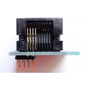 переходник DIP8-SOIC8 ZIF 208 mil адаптер