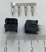 Разъем MMF-2x2 S шаг 3.0мм