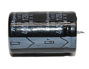 конденсатор JB 120mFх400V (22x30 +105)