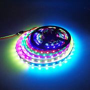 светодиодная лента 60 LED 5050 RGB 2812A  IP33 LUX 