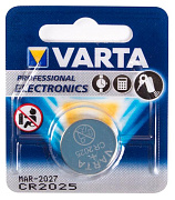 батарейка 2025 VARTA