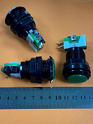 Переключатель без фиксации GMSI-7B-C no(nc)+nc(no) зеленый