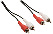 видеошнур 2RCA (тюльпан) штекера-2хRCA 5м